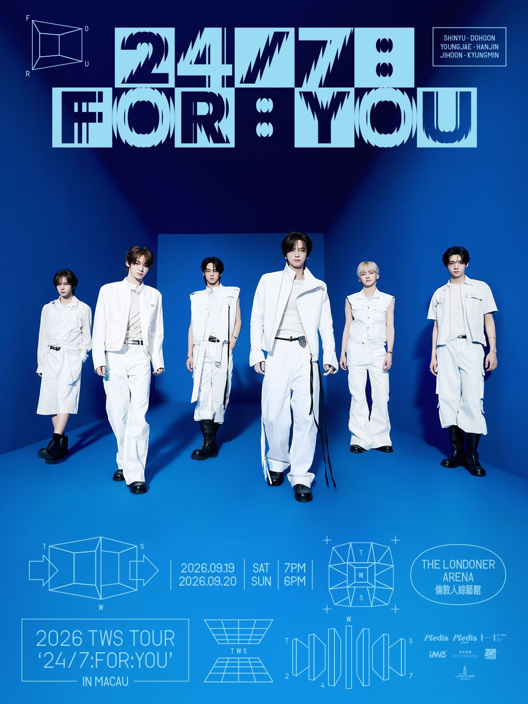 TWSウユパンズシニュヨンジェ2026 42:ZONE　ソウルコンユニットトレカ 2026 TWS TOUR '24/7:FOR:YOU' - Veritickets